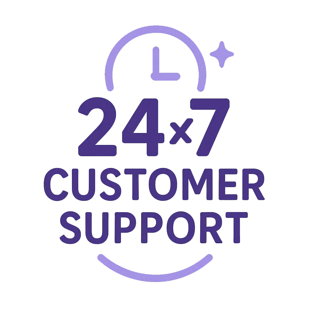 24×7 Customer Support